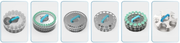 高通量研磨均質機配件展示